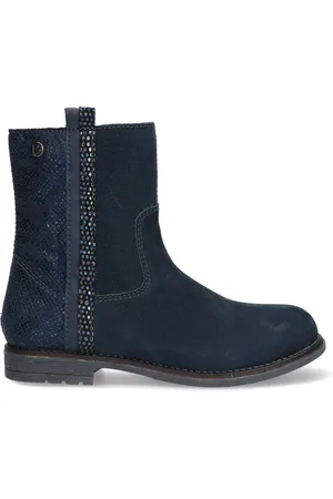 Braqeez Naomi Nova Meisjes Enkellaarsjes - - Nubuck - Ritssluiting