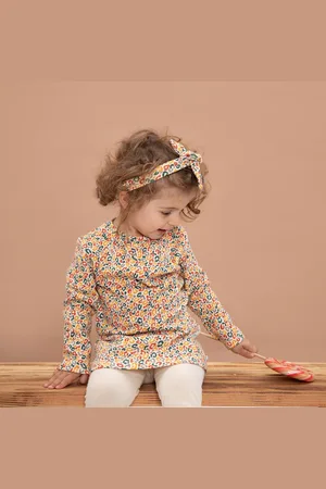 Ducky Beau Meisje Jurk Leopard Colour