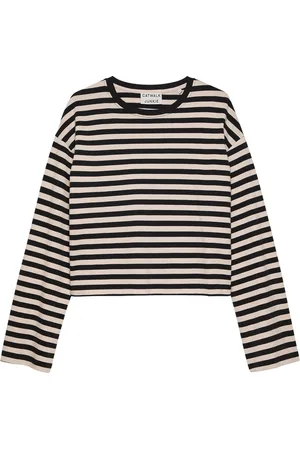 Catwalk Junkie T-Shirt LS Lines mt XS