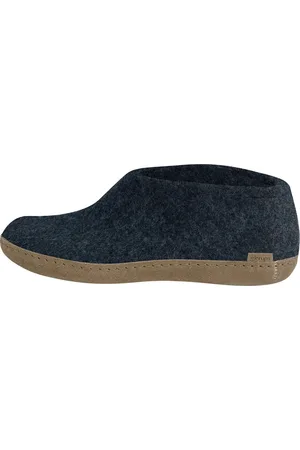 Glerups Dames en Heren slippers Leren zool