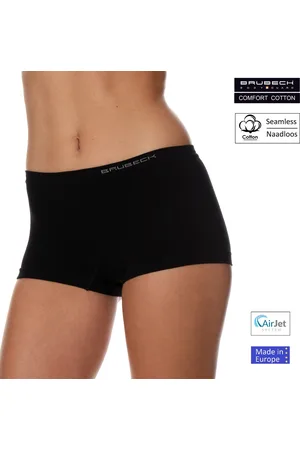 Brubeck Dames Ondergoed Boxershorts - Naadloos Elastisch katoen - - L