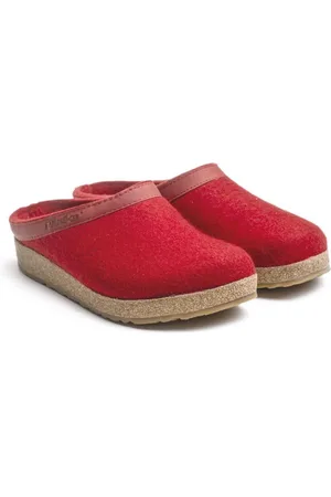 Haflinger Rode Pantoffels Grizzly Torben Rubin