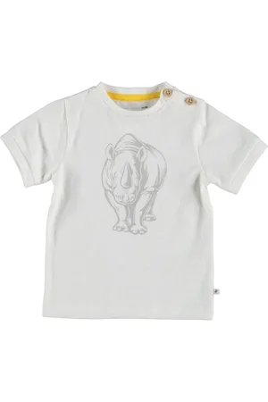 Ducky Beau Baby Boys Shortsleeve-Cloud dancer