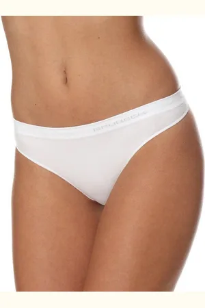 Brubeck Dames Ondergoed String - Naadloos Elastisch Katoen - XL