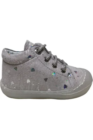Naturino Veter bumper hartjes lederen schoenen Cocoon roze mt 19