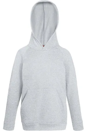 Fruit Of The Loom Kinderen Unisex Lichtgewicht Sweatshirt Met Capuchon / Hoodie