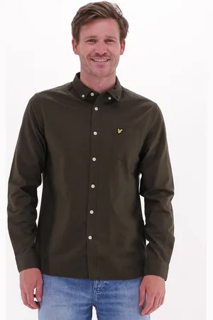 Lyle & Scott Regular Fit Light Weight Oxford Shirt Overhemden