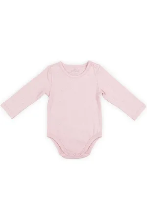 Jollein Romper lange mouw 50/56 Mini dots blush pink