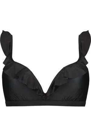 Beachlife Dark Grey padded wired top