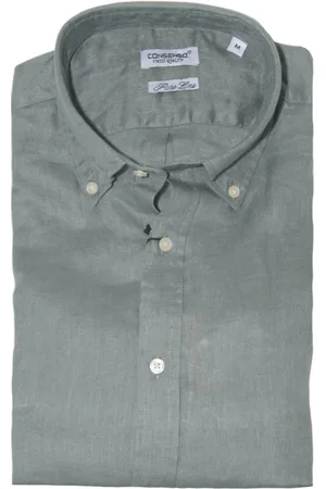 CONSENSO Lange mouw overhemd - Heren - 3XL - - Linnen - 9435-900