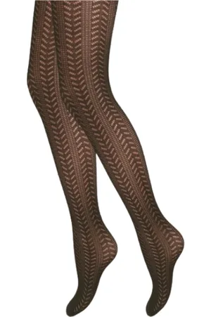 Merkloos Panty - Gestreept motief -