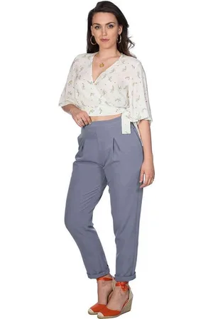 Dancing Days SPRING SPRIG WRAP BLOUSE Blouse - 3XL