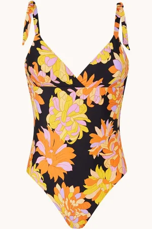Seafolly Bloemenprint badpak met uitneembare vulling