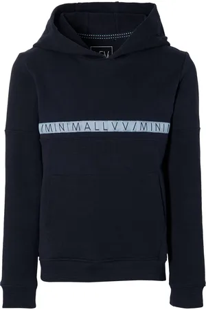 LEVV Boys - Sweater Klaas -Hoody Dark Blue - maat 176