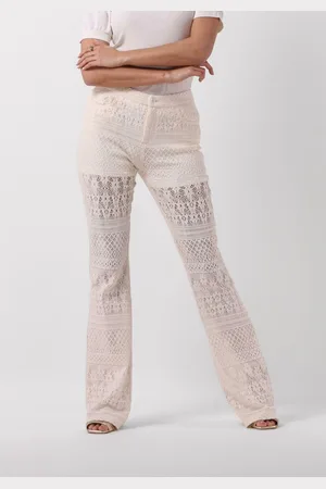 Liu Jo Pizzo Macrame Tp Pants Dames - Chino - Pantalon -