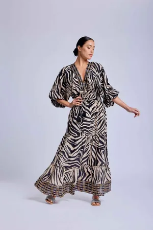 David Touch Of India Maxi Dress - maat S