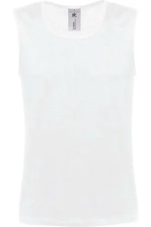 B and C Tank Top Heren XL Mouwloos 100% Katoen
