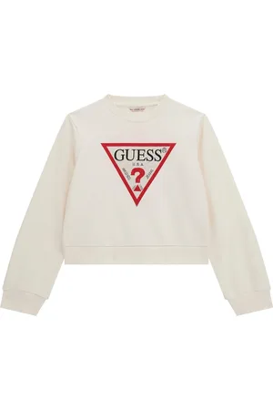 Guess Girls Logo Stras Sweater