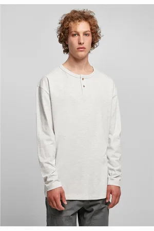 Urban classics Longsleeve shirt -4XL- Organic Oversized Henley