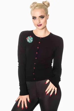 Banned Retro Cardigan -M- MERCURY
