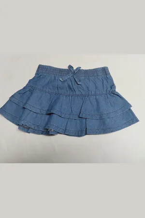 Merkloos Rok - Meisjes - - Lichte jeans - 18 maand 86