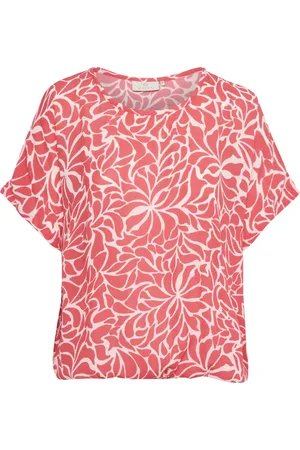 Kaffe KAamber SL Printed Dames Blouse