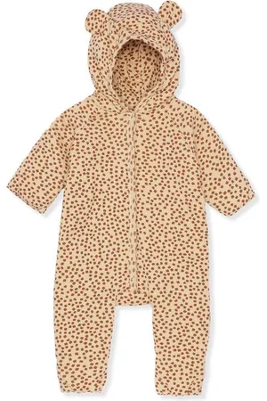 Konges Sløjd Konges Sløjd - Newborn Onesie met Capuchon - Jassen