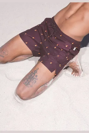 A-dam Rockets - Zwembroek - Boxershort - Zwemshort - Gemaakt van Gerecyclede Flessen - Vegan - Heren - Mannen - - S