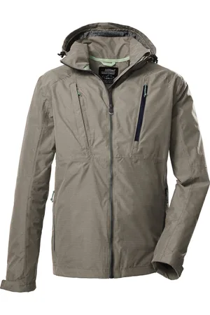 Killtec Heren zomerjas - functionele jas - sand - 39146 - maat XXL