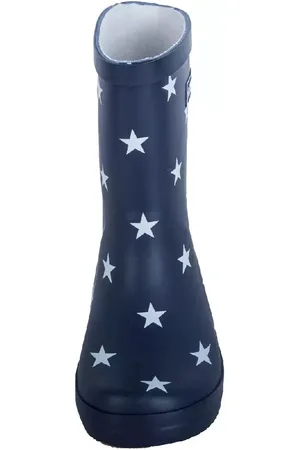 BMS Gummistiefel Marine Mit Weißen Sternen-24