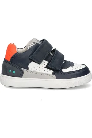Bunnies JR 224321-520 Jongens Lage Sneakers - - Leer - Klittenband