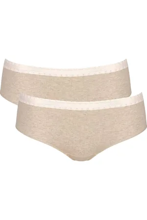 Sloggi Women GO Ribbed R Hipster (2-pack) - dames slip