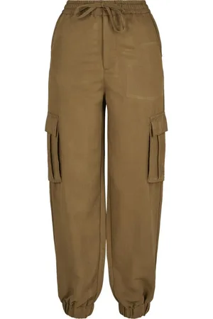 Urban classics Viscose Twill Cargobroek - S