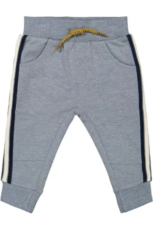 Dirkje Jongens trousers grijs - maat 68
