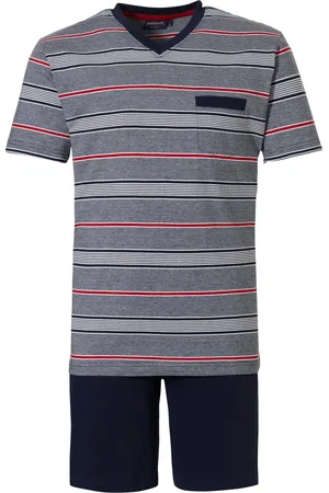 Pastunette For Men - Stripes - Shortama - /Blauw