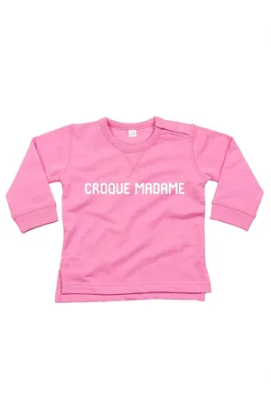 Merkloos Sweater Croque Madame 6-12 mnd