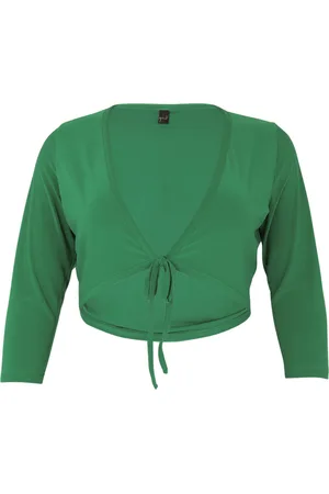 Yoek Dames Bolero met lange mouwen