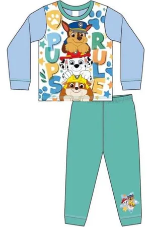 Paw Patrol Pyjama - wit met groen - Paw Pups Rule pyama - maat 86/92