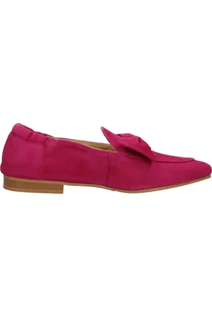 TANGO Tango Nicolette 9C Pink Kid Suede Loafer - Instappers - strik schoenen - Loafers - Dames schoenen