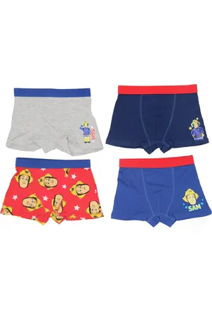 Brandweerman Sam Boxershorts - Set van 4 stuks