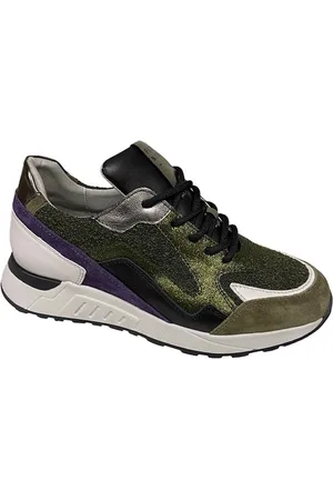 Piedi Nudi 2507-17-07 Green-sneakers-veterschoen MT 37
