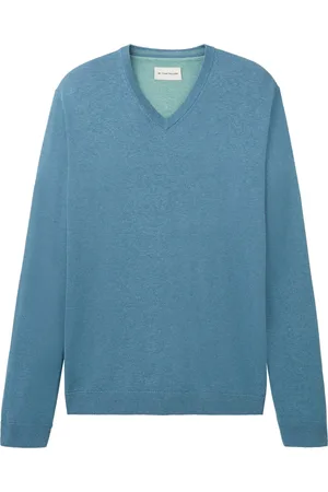 TOM TAILOR Basic v-neck knit Heren Trui