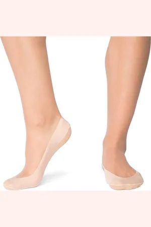 Cada Ballerina Sokken 2 Paar lasercut Katoen Ballerina Sokken 2 Paar lasercut Katoen Dames Kousenvoetje