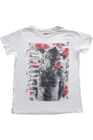 2Pac Tupac - Floral Dames T-shirt - 3XL