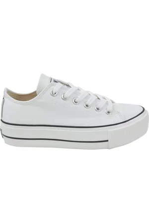 British Knights Kaya Low Women - Witte Platform Sneakers-36