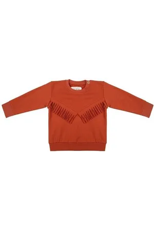 Little Indians Boho Sweater Picante - Trui - - Volant - Meisjes