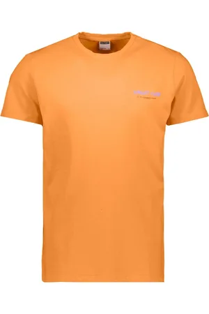 Kultivate T-shirt Ts Sunset Club 2301020207 579 Mock Orange Mannen