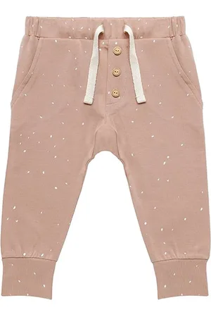Little Indians Broek Dots Meisjes Katoen Lichtbruin