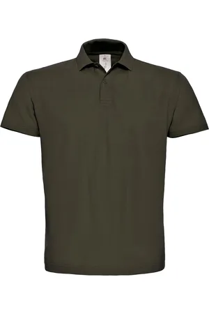 B and C Unisex Polo korte mouwen ID.001 merk maat XL