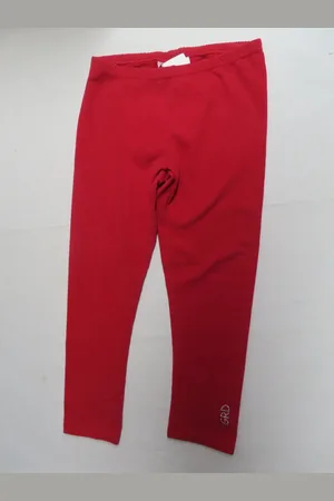 Merkloos Legging - - Effen - Meisjes - 6 jaar 116